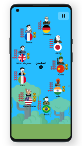 اسکرین شات 6 بازی Geofast: Battle of Nations