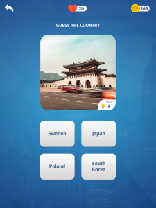 اسکرین شات بازی Travel Quiz - Trivia game 6
