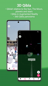 اسکرین شات برنامه Miqat: Prayer Times, Qibla 4