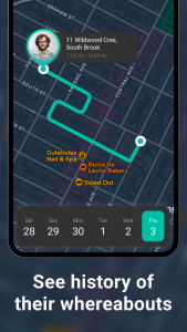 اسکرین شات 2 برنامه Geozilla - Family GPS Locator
