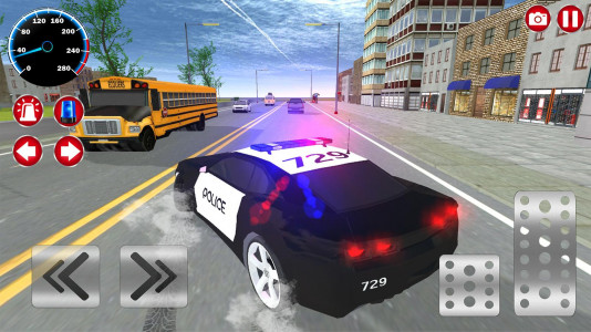 اسکرین شات بازی Real Police Car Driving 2023 1