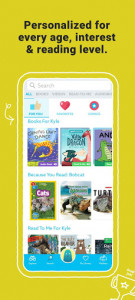 اسکرین شات برنامه Epic: Kids' Books & Educational Reading Library 5
