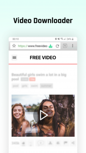 اسکرین شات برنامه HD Video Downloader & Browser 1