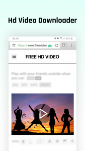 اسکرین شات برنامه HD Video Downloader & Browser 3