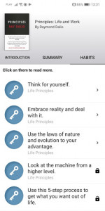 اسکرین شات برنامه HabitCoach - Actionable Books 3