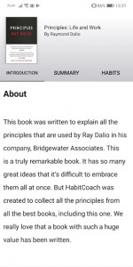 اسکرین شات برنامه HabitCoach - Actionable Books 2