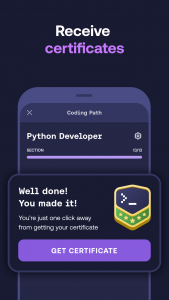 اسکرین شات 3 برنامه Learn Coding/Programming: Mimo