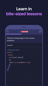 اسکرین شات 5 برنامه Learn Coding/Programming: Mimo