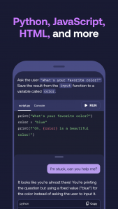 اسکرین شات 2 برنامه Learn Coding/Programming: Mimo