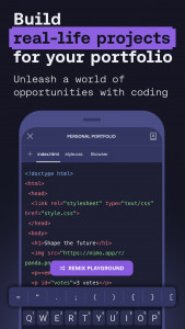 اسکرین شات 4 برنامه Learn Coding/Programming: Mimo