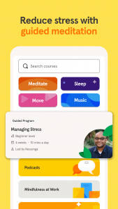 اسکرین شات 3 برنامه Headspace: Meditation & Health