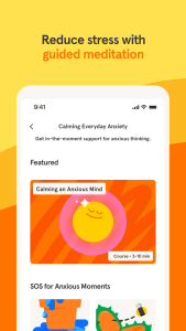 اسکرین شات 2 برنامه Headspace: Meditation & Health
