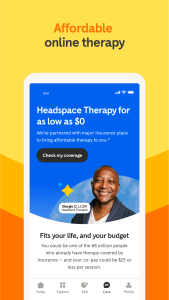 اسکرین شات 5 برنامه Headspace: Meditation & Health