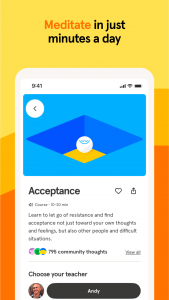 اسکرین شات 6 برنامه Headspace: Meditation & Health