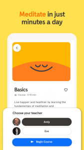اسکرین شات 5 برنامه Headspace: Meditation & Health