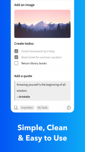 اسکرین شات برنامه UpNote - notes, diary, journal 2