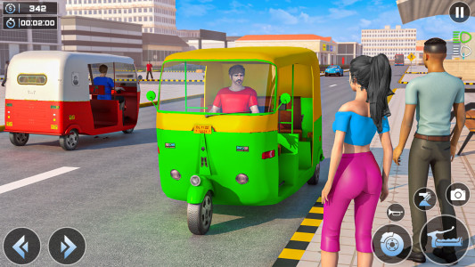 اسکرین شات بازی Tuk Tuk Auto Rickshaw Game 1