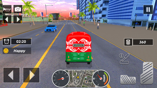 اسکرین شات بازی Tuk Tuk Auto Rickshaw Game 3