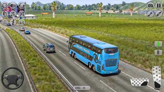 اسکرین شات 3 بازی Bus Transport Game: US Bus Sim