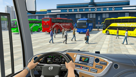 اسکرین شات 4 بازی Bus Transport Game: US Bus Sim