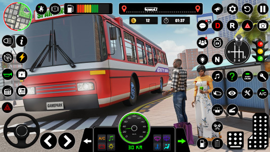 اسکرین شات برنامه Bus Simulator : 3D Bus Games 8
