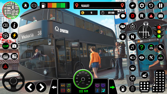 اسکرین شات برنامه Bus Simulator : 3D Bus Games 5
