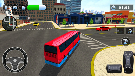 اسکرین شات برنامه Bus Simulator : 3D Bus Games 7