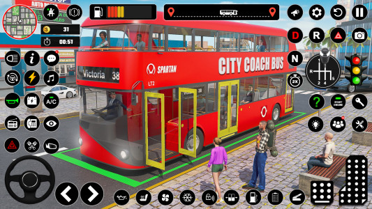 اسکرین شات برنامه Bus Simulator : 3D Bus Games 6