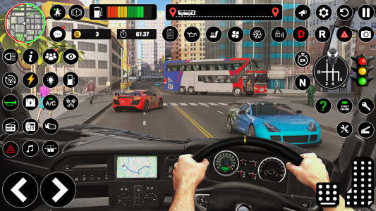 اسکرین شات برنامه Bus Simulator : 3D Bus Games 2