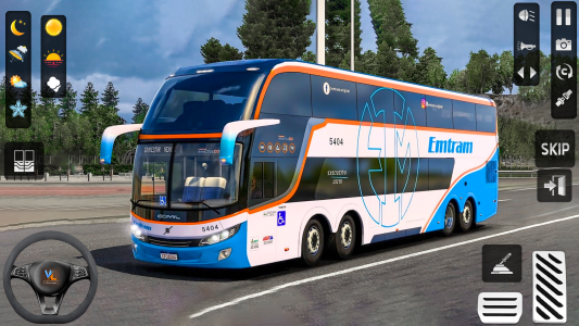 اسکرین شات 1 بازی City Bus Simulator: Coach Game