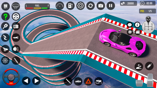 اسکرین شات بازی GT Stunt Car Game - Car Games 2