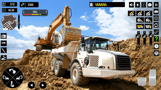 اسکرین شات برنامه Construction Game: Truck Games 2