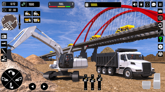 اسکرین شات برنامه Construction Game: Truck Games 1