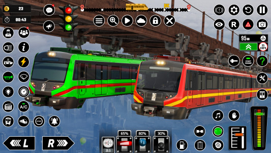 اسکرین شات برنامه Railroad Train Simulator Games 5