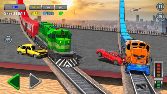 اسکرین شات برنامه Railroad Train Simulator Games 2