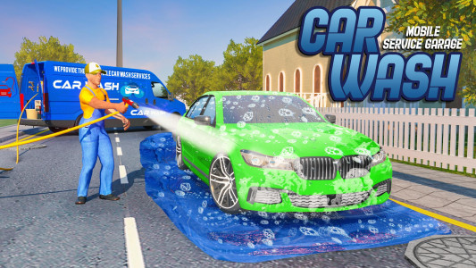 اسکرین شات بازی Mobile Car Wash: Car Games 3d 2