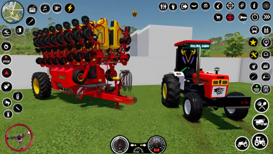 اسکرین شات برنامه Tractor Game: Farming Games 3d 4