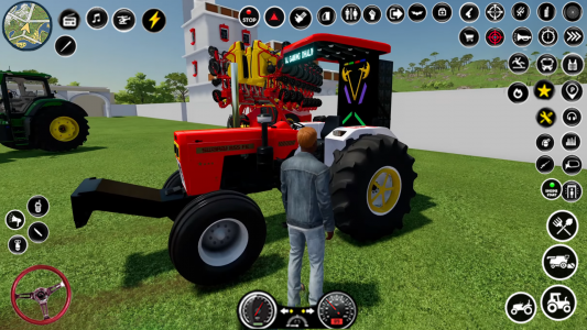 اسکرین شات برنامه Tractor Game: Farming Games 3d 5