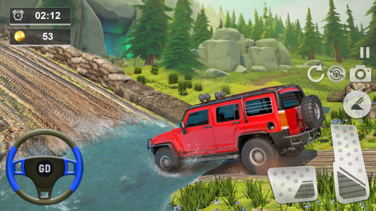 اسکرین شات 3 بازی Offroad Jeep Driving - 3D Game