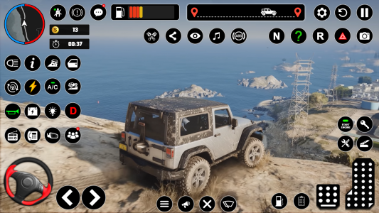 اسکرین شات بازی Offroad Jeep Driving & Parking 5