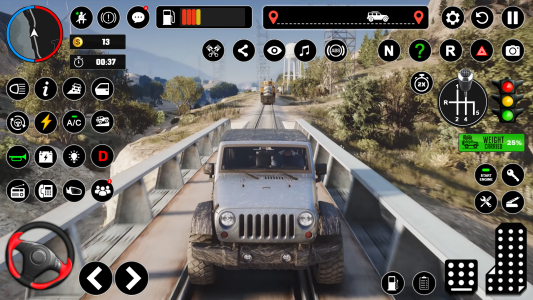 اسکرین شات بازی Offroad Jeep Driving & Parking 6