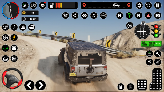 اسکرین شات بازی Offroad Jeep Driving & Parking 2