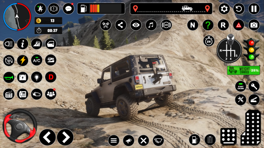 اسکرین شات بازی Offroad Jeep Driving & Parking 4
