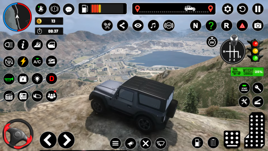 اسکرین شات بازی Offroad Jeep Driving & Parking 3