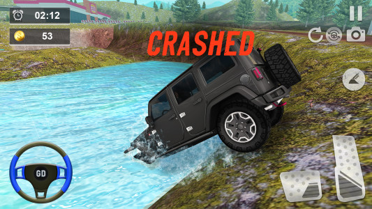 اسکرین شات 2 بازی Offroad Jeep Driving - 3D Game