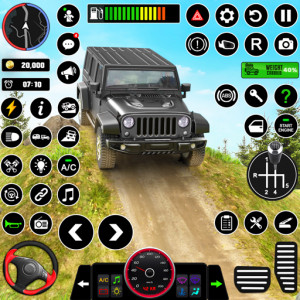 اسکرین شات بازی Offroad Jeep Driving - 3D Game 1