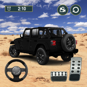 اسکرین شات برنامه Jeep Offroad: Car Racing Games 1