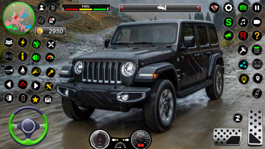 اسکرین شات بازی Jeep Driving Simulator offRoad 1