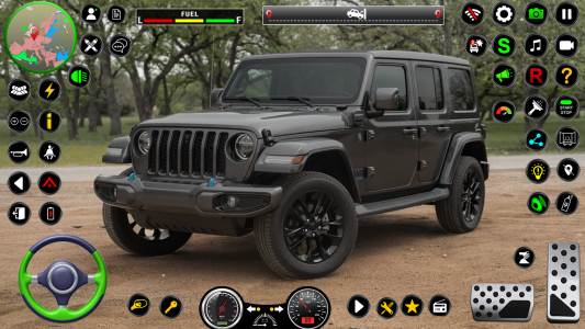 اسکرین شات بازی Jeep Driving Simulator offRoad 4