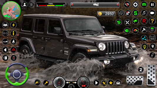 اسکرین شات بازی Jeep Driving Simulator offRoad 2
